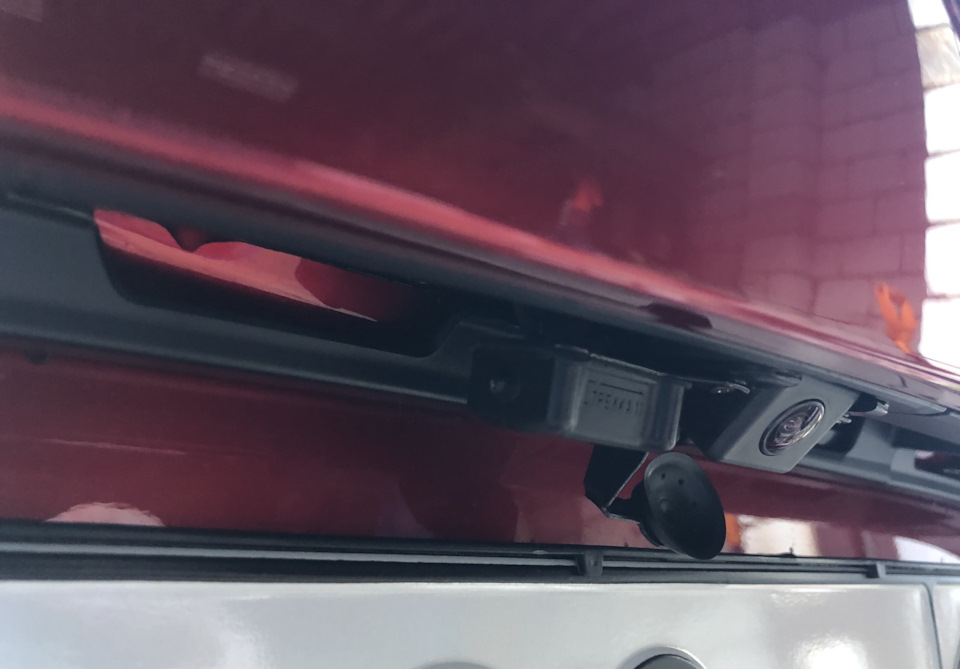 Установка защиты камеры заднего вида на Мазда СХ-5 — Mazda CX-5 (2G), 2 ...