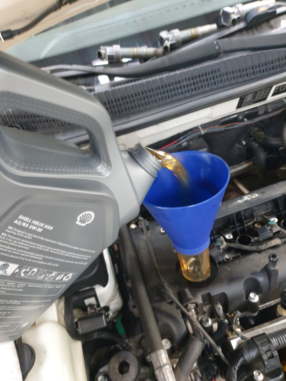 Залил свежее — Hyundai Sonata V (NF)