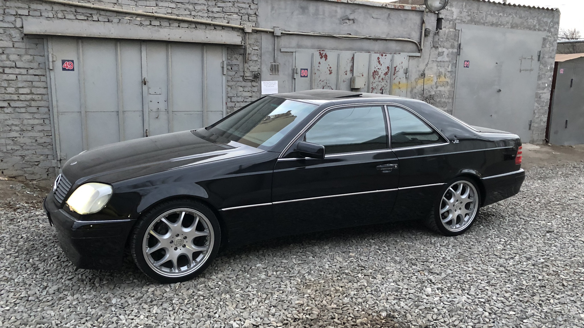 Mercedes-Benz CL-class (W140) 6.0 бензиновый 1997 | 600 V12 BRABUS Style на  DRIVE2