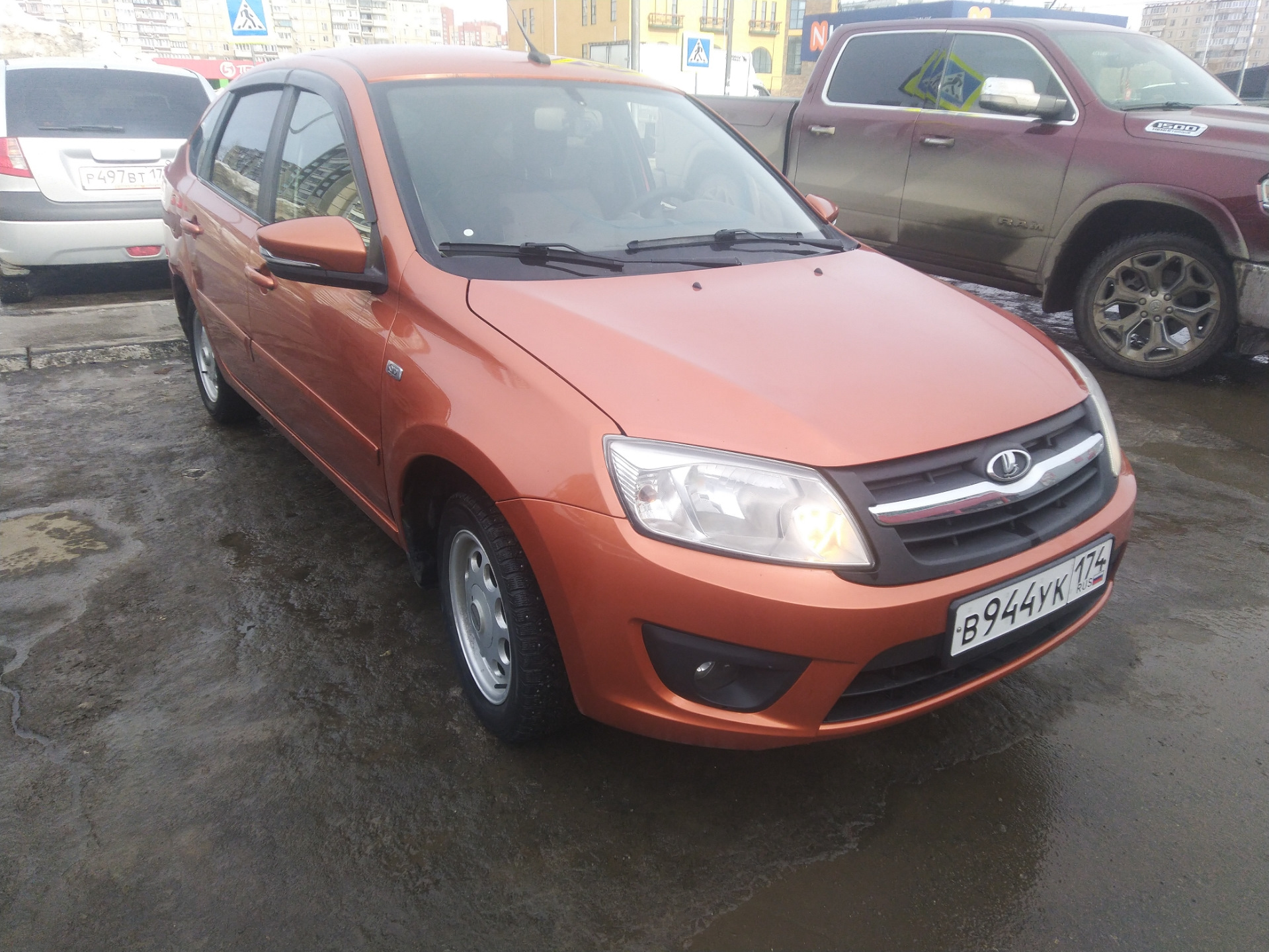 Наши руки не для скуки… — Lada Гранта Лифтбек (1G), 1,6 л, 2015 года ...