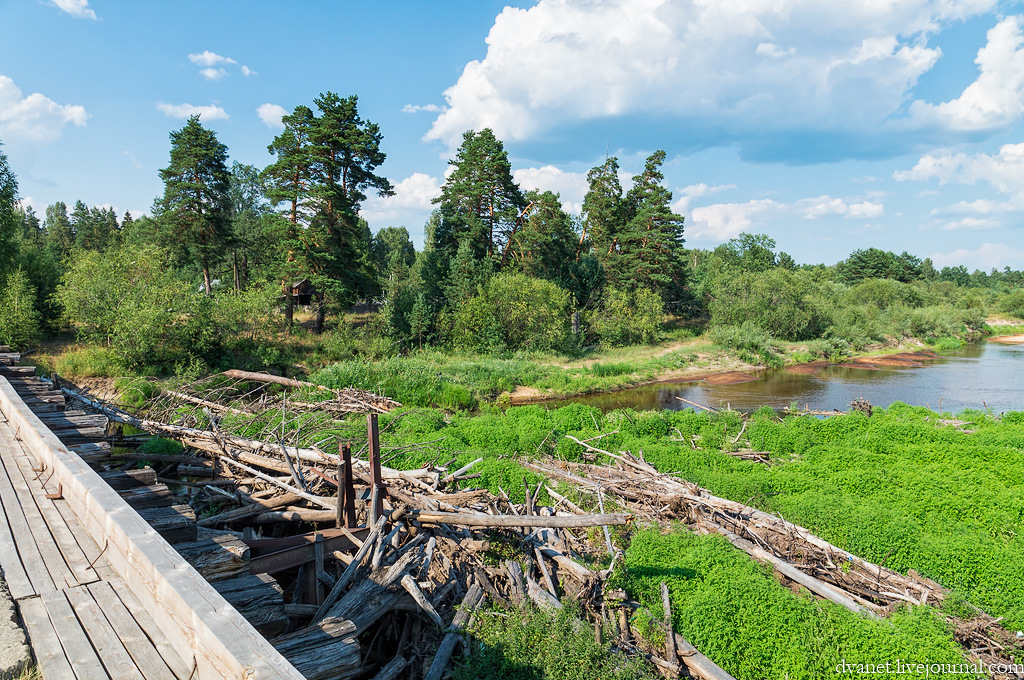 Река Лух пляжи