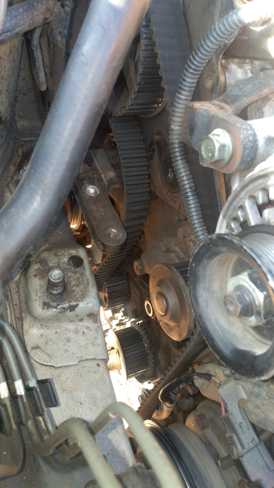 Свист роликов грм — Toyota Camry (V40), 2 л, 2017 года | своими руками ...