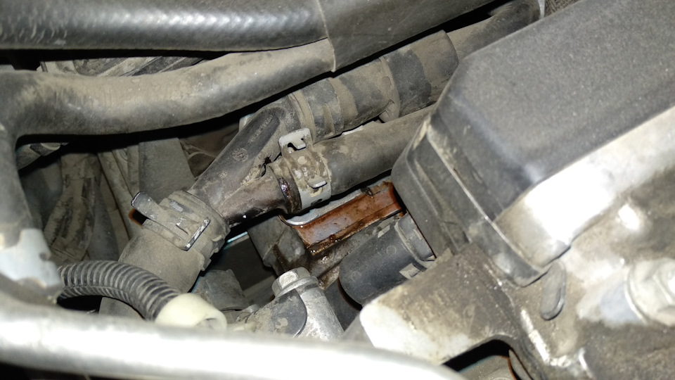 Замена тройника системы охлаждения — Skoda Octavia A4 Mk1, 1,8 л, 2007 ...