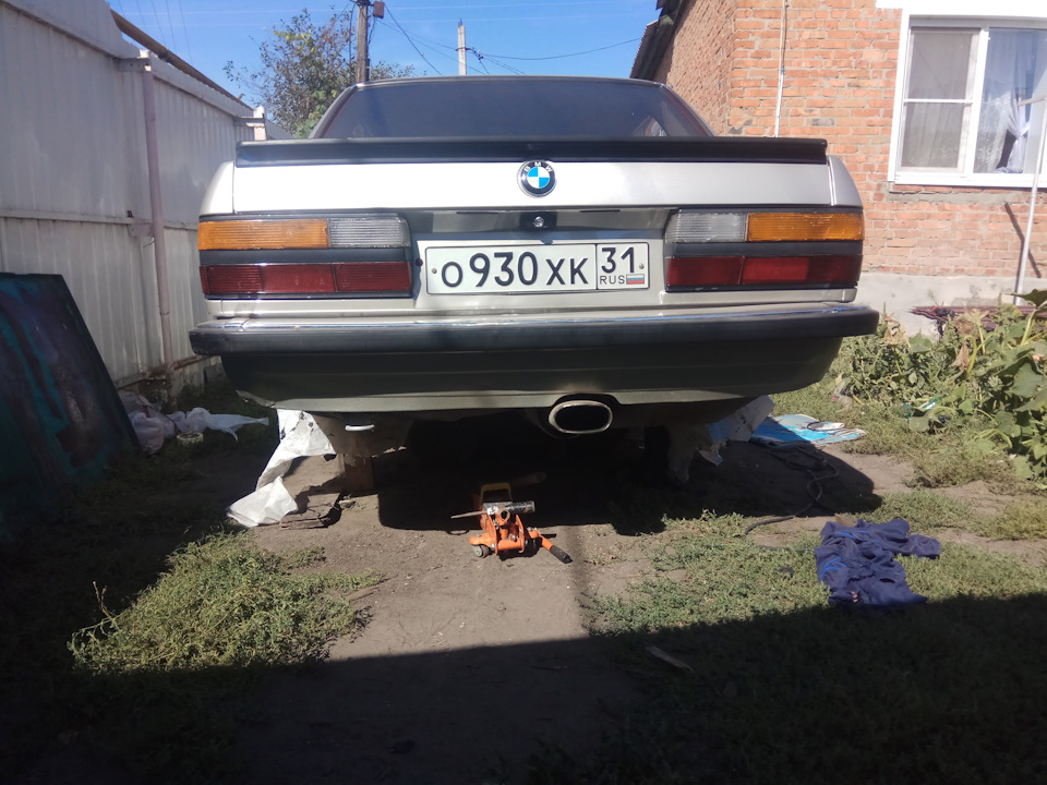 Обработка задних стаканов + арки. — BMW 5 series (E28), 2 л, 1983 года ...