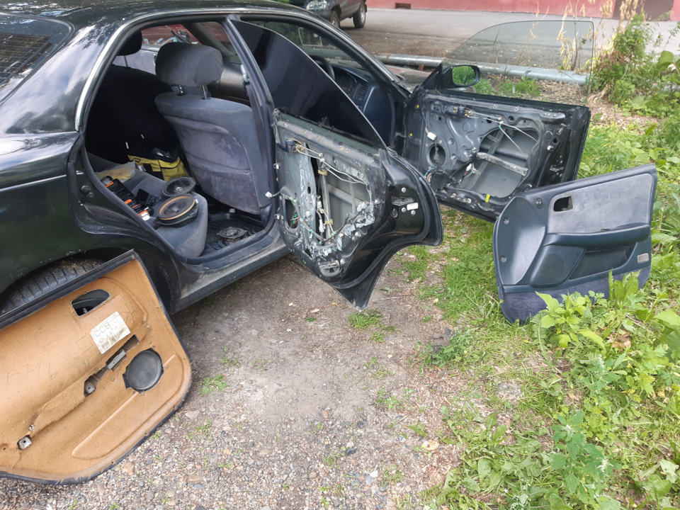 Автомагнитола — Toyota Mark II (90), 2 л, 1993 года | своими руками ...