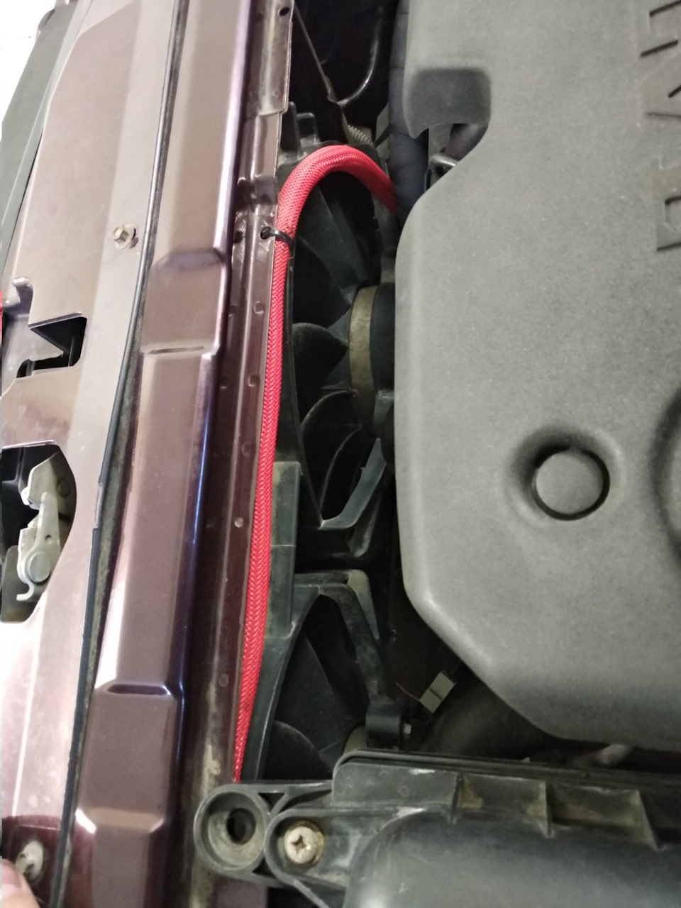 Установка двойного вентилятора на приору