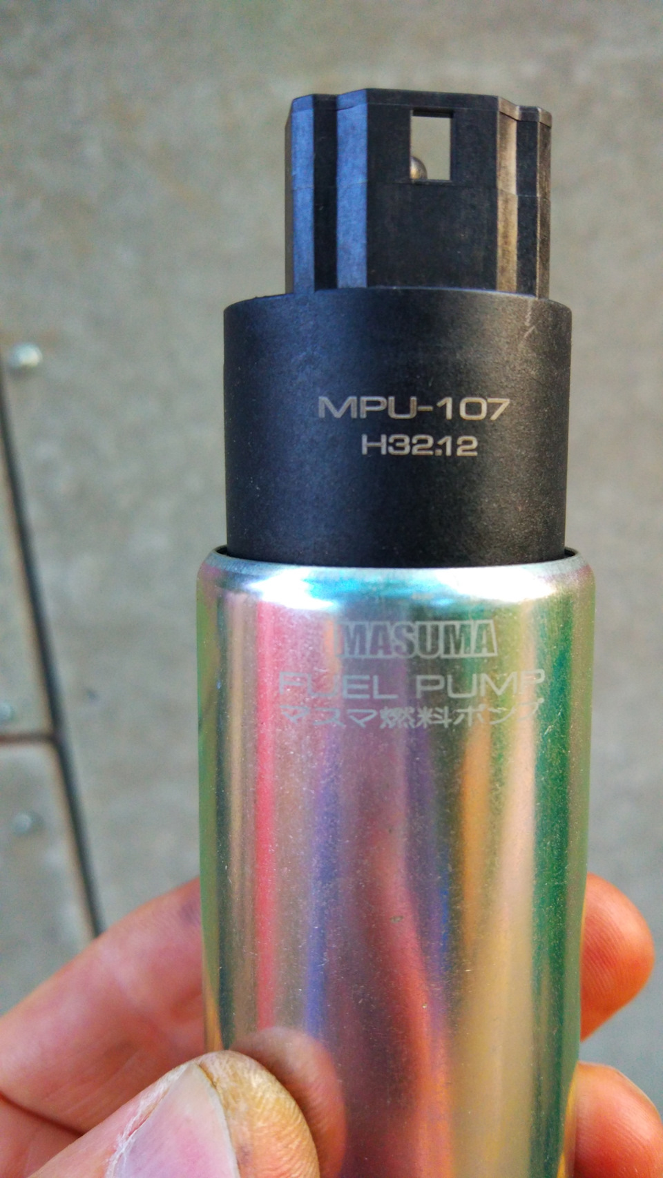 MPU107 Насос топливный Masuma 100L/h, 3kg/cm2 сетка MPU-002 MASUMA ...