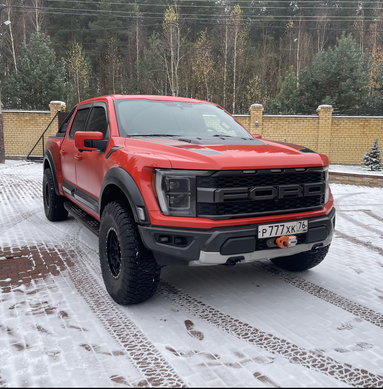 ЕТ ноль +37-е, минус брызговики😕 — Ford F-Series (14G), 3,5 л, 2022 ...