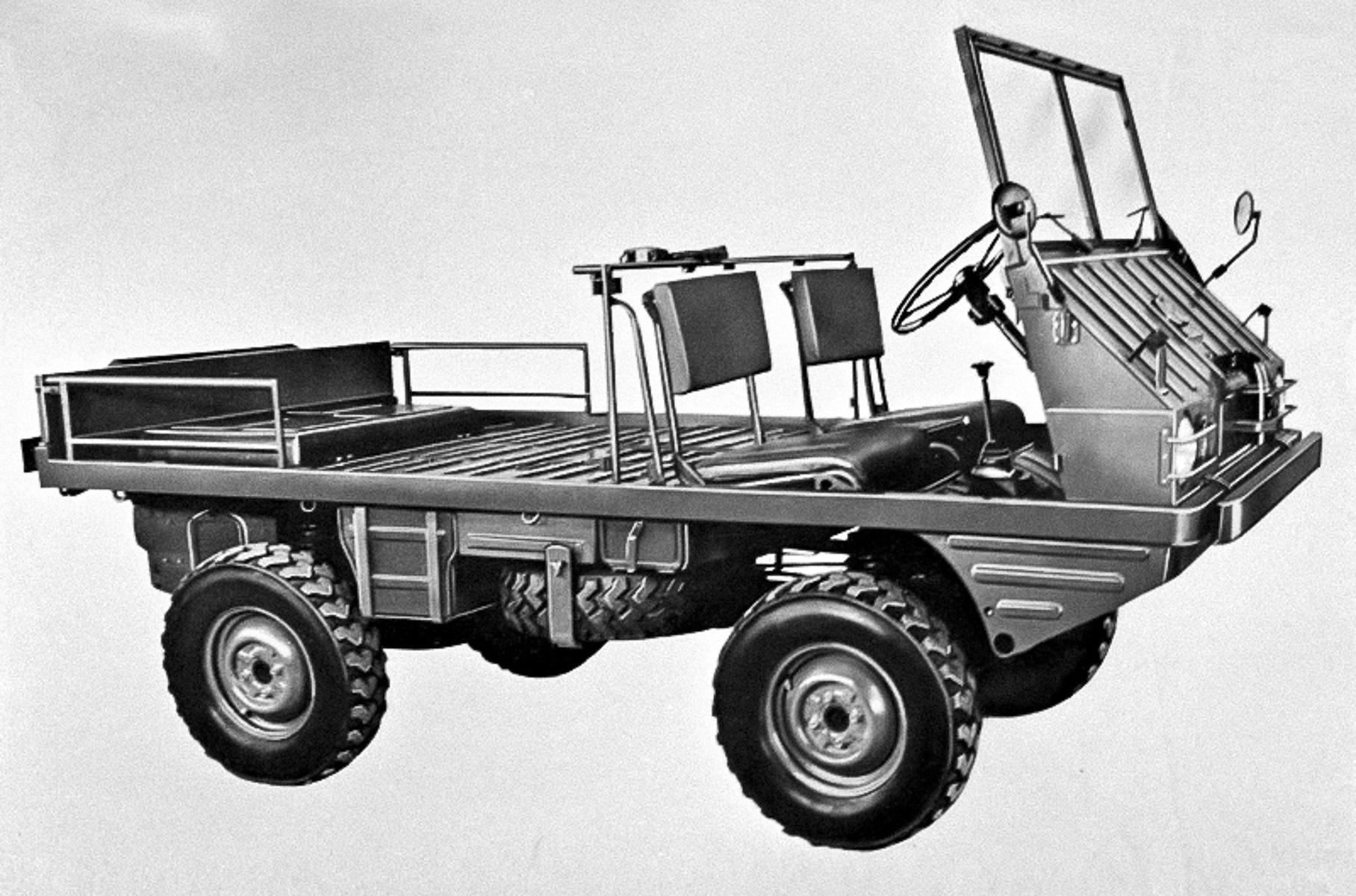 Сколько лет пашк технику. Steyr-Puch Haflinger автомобиль. Австрийский вездеход Haflinger. Штайер пух Хафлингер. Steyr Puch Haflinger чертежи.
