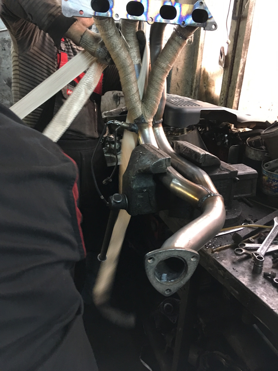 Полная замена выхлопной системы на Stinger. — Chevrolet Lacetti Sedan ...