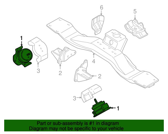 MR510127 Подушка Mitsubishi | Запчасти на DRIVE2