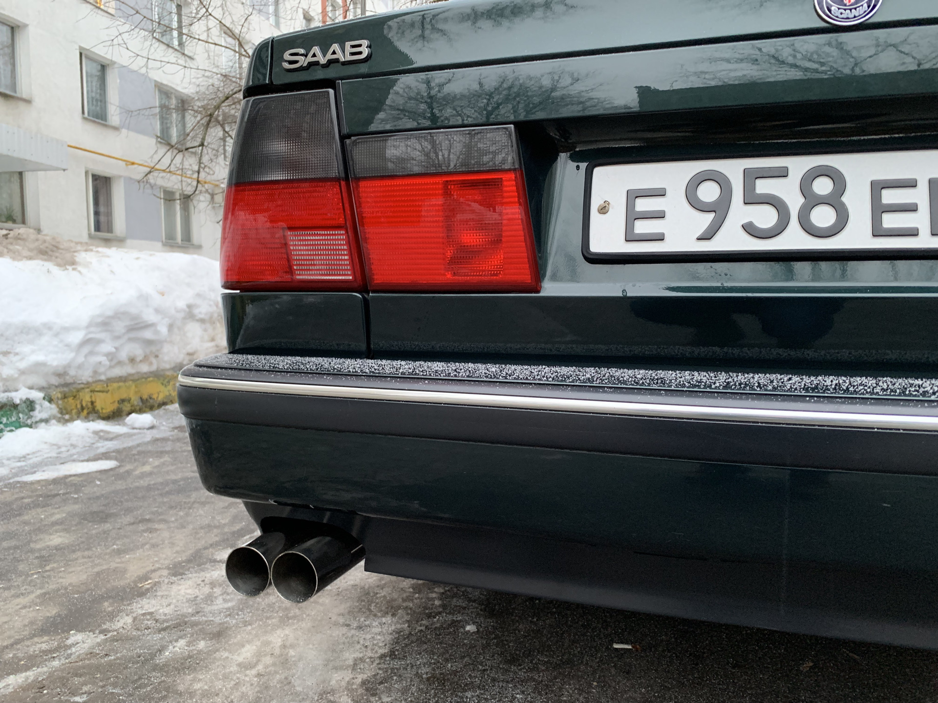 Выхлоп на SAAB 9000 ver 2.0 — Saab 9000, 2,3 л, 1997 года | тюнинг | DRIVE2