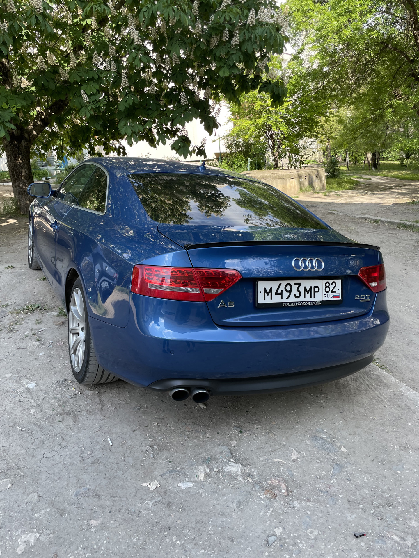 Лип спойлер — Audi A5 (1G), 2 л, 2009 года | своими руками | DRIVE2