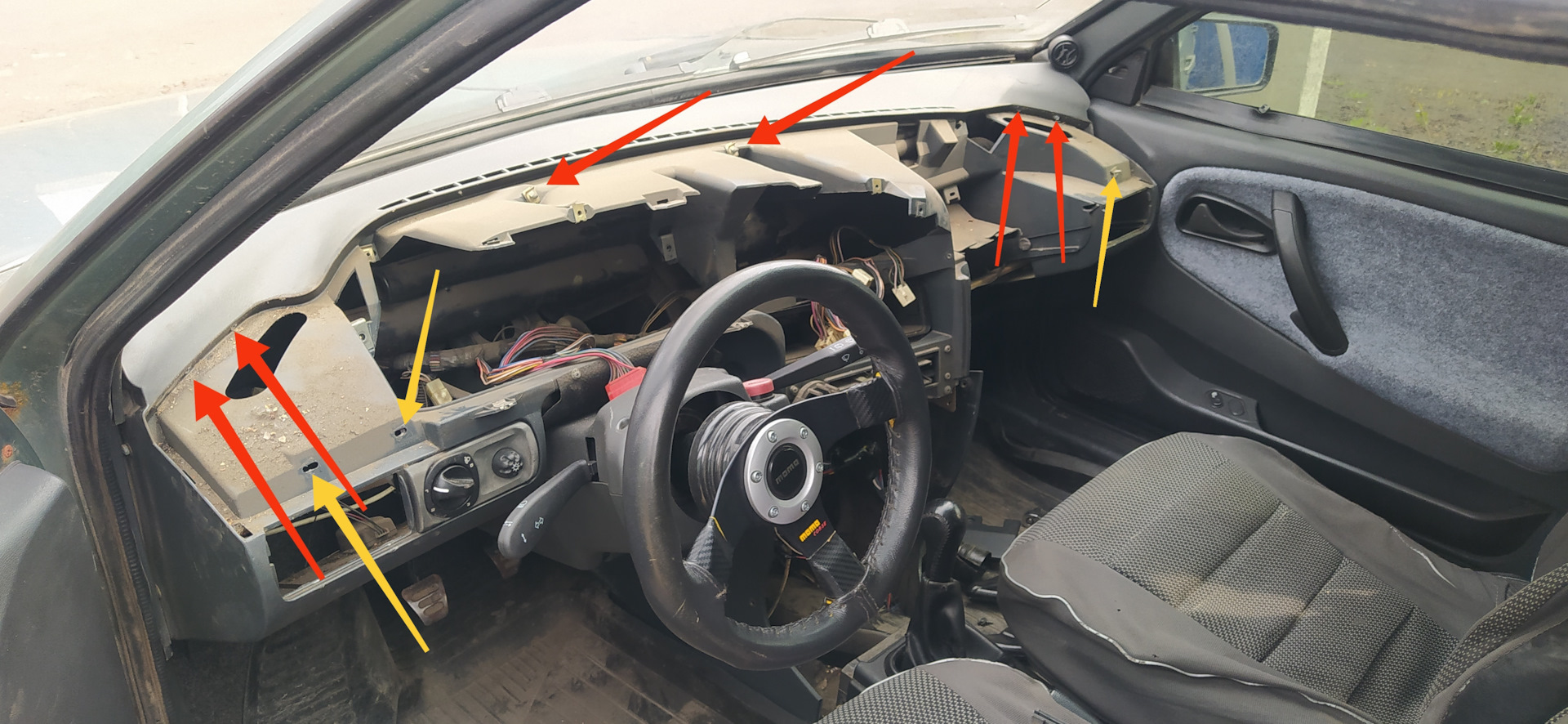 Покраска евро панели (торпедо) ваз 2109 (2113/2114 и 2115) — Сообщество ...