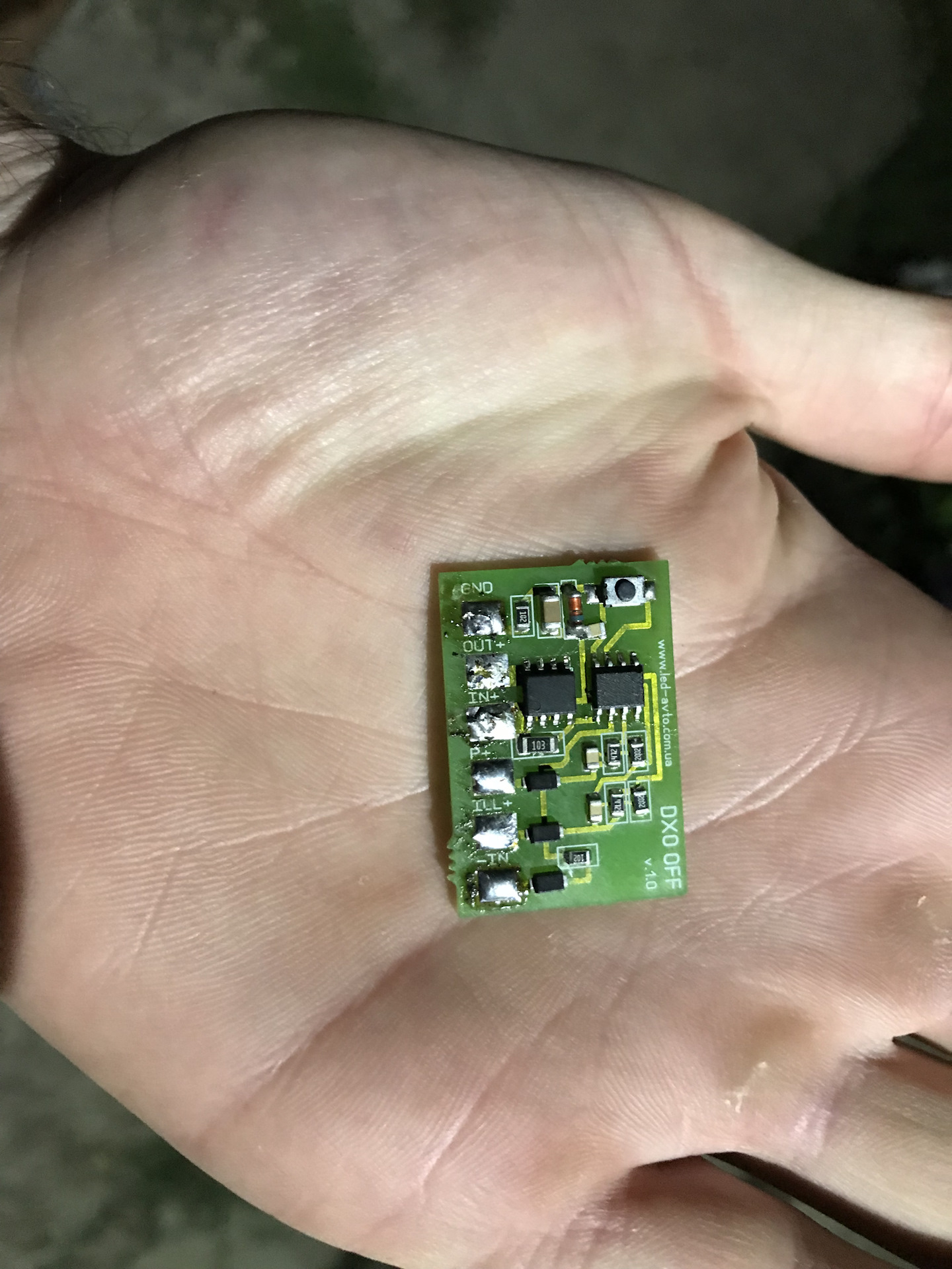 плата ходовых огней