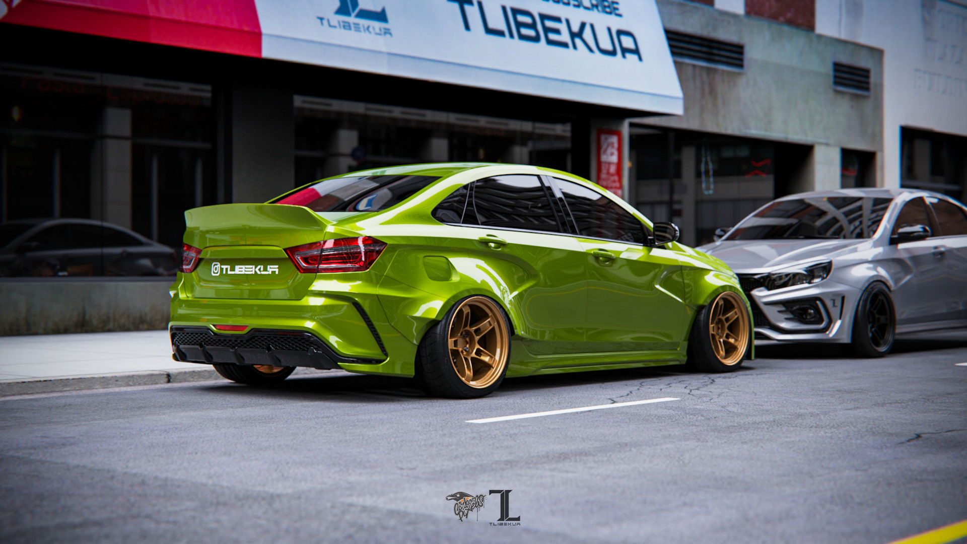 Lada Vesta Widebody Kit