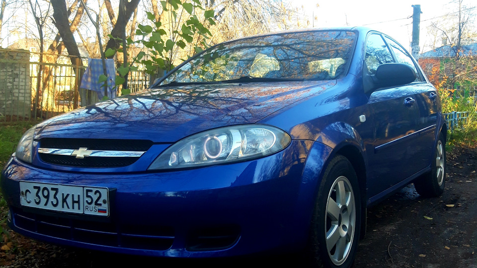 Chevrolet Lacetti Blue