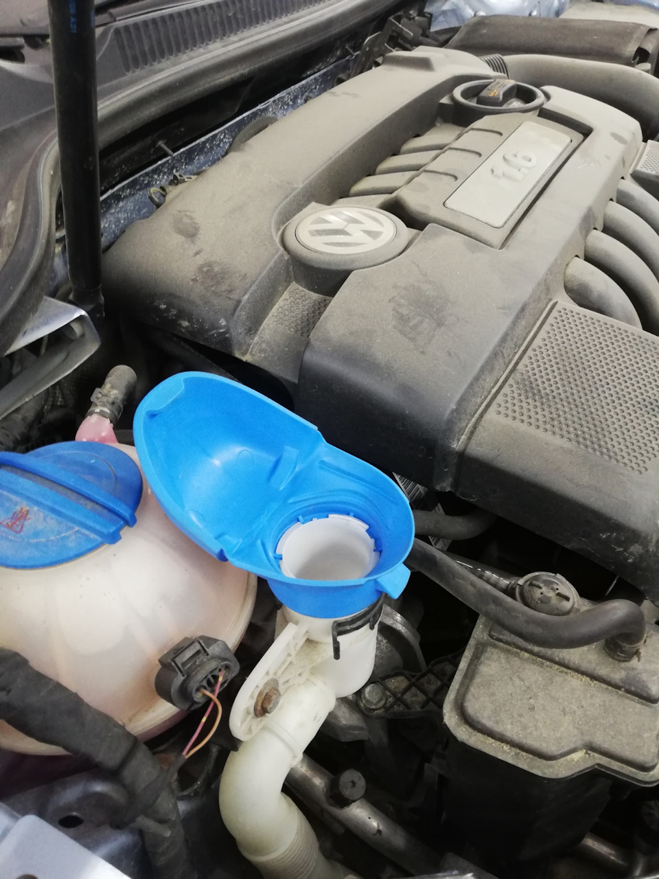 Крышка заливной горловины от шкоды скала — Volkswagen Golf Mk6, 1,6 л ...