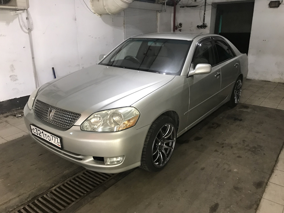 Наконец, новые колёса! — Toyota Mark II (110), 2 л, 2001 года ...