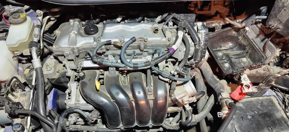 Замена Valvematic 2ZR-FAE — Toyota Wish (AE20), 1,8 л, 2012 года ...