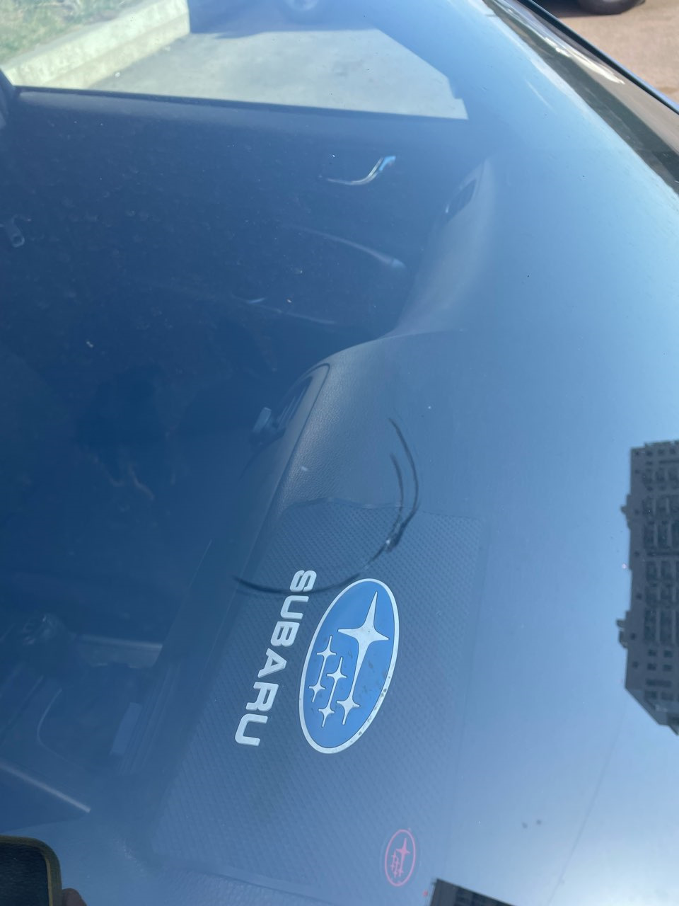 4] Замена лобового стекла, постановка на учёт, замена брелка ...