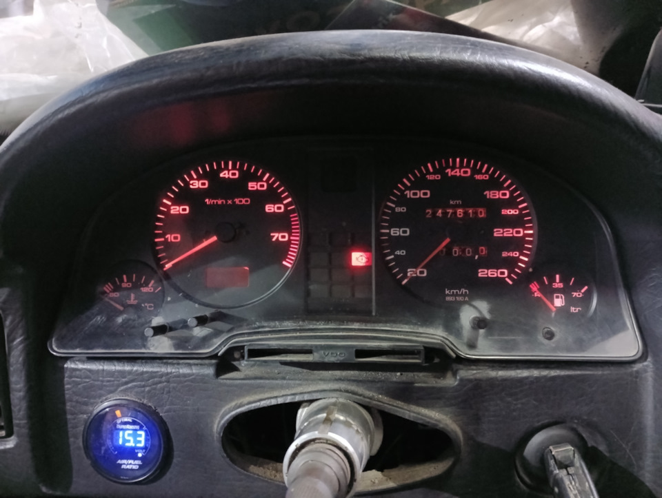 Swap 1,8 KR Turbo. Подключение проводов в салоне.Лампа Чек — Audi 80 ...