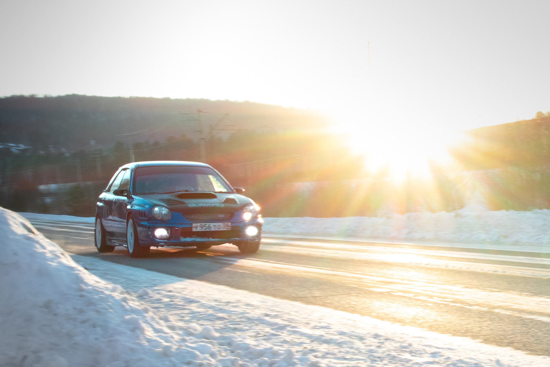 Фото зима 2026 — Subaru Impreza (GD/GG), 2 л, 2001 года | фотография ...