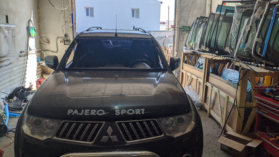 В процессе — Mitsubishi Pajero Sport (2G)