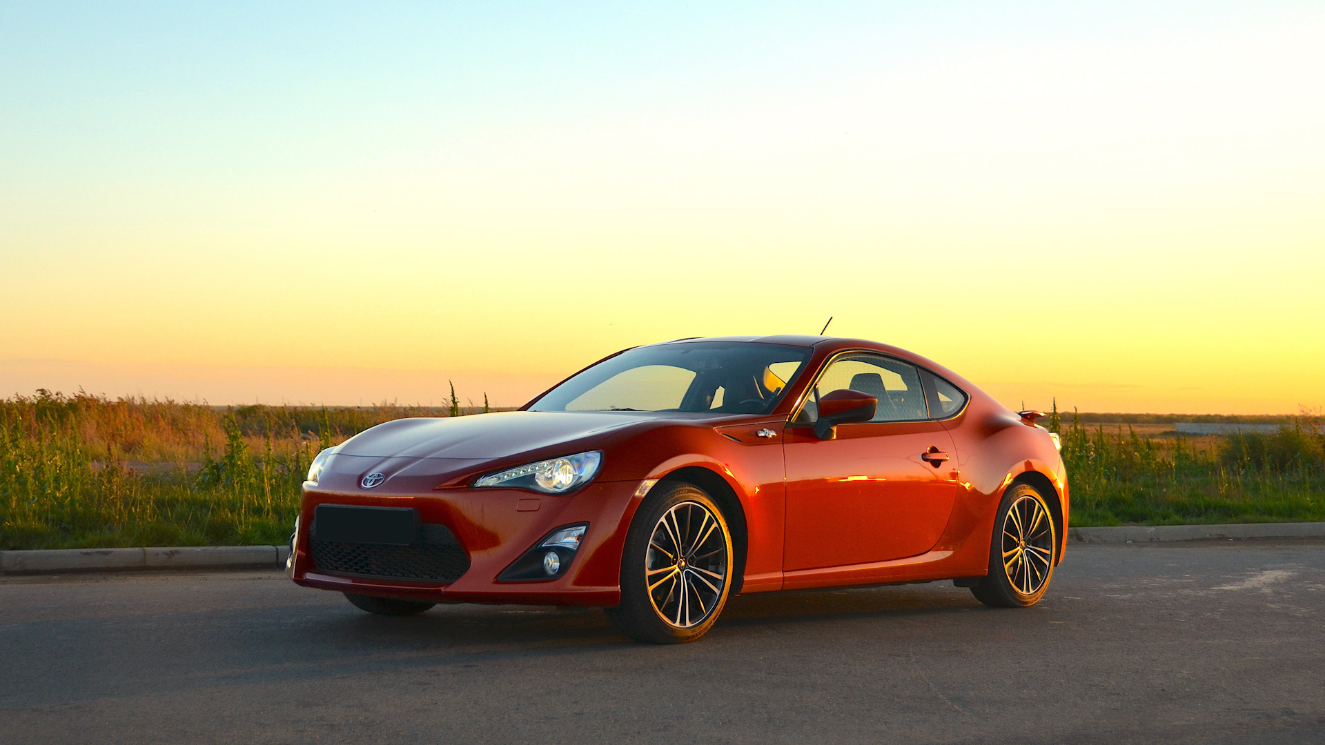 Toyota gt86 Orange