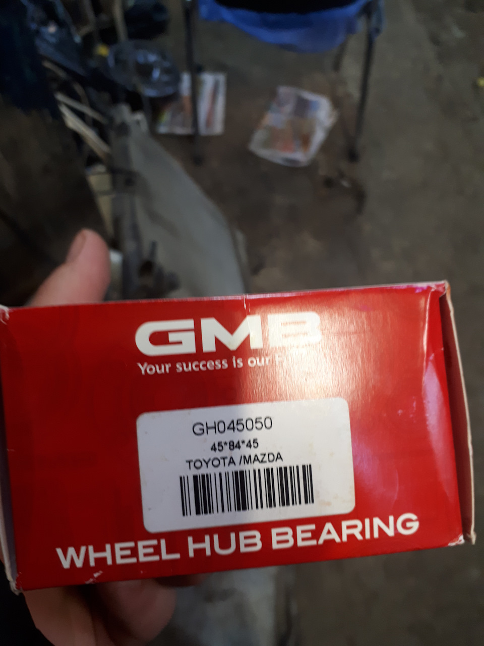 GH045050 Подшипник передней ступицы GMB | Запчасти на DRIVE2