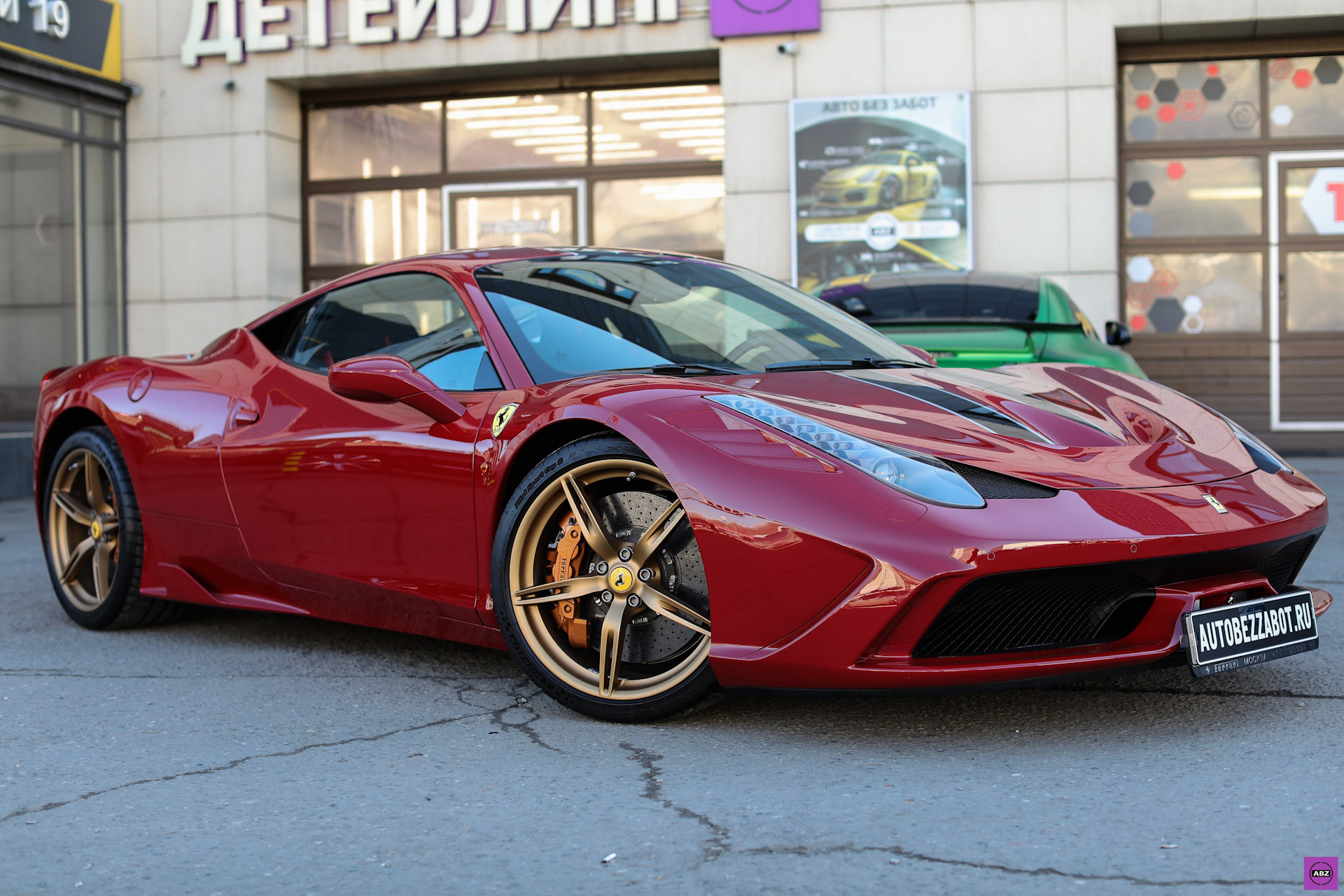 Ferrari 458 speciale сзади