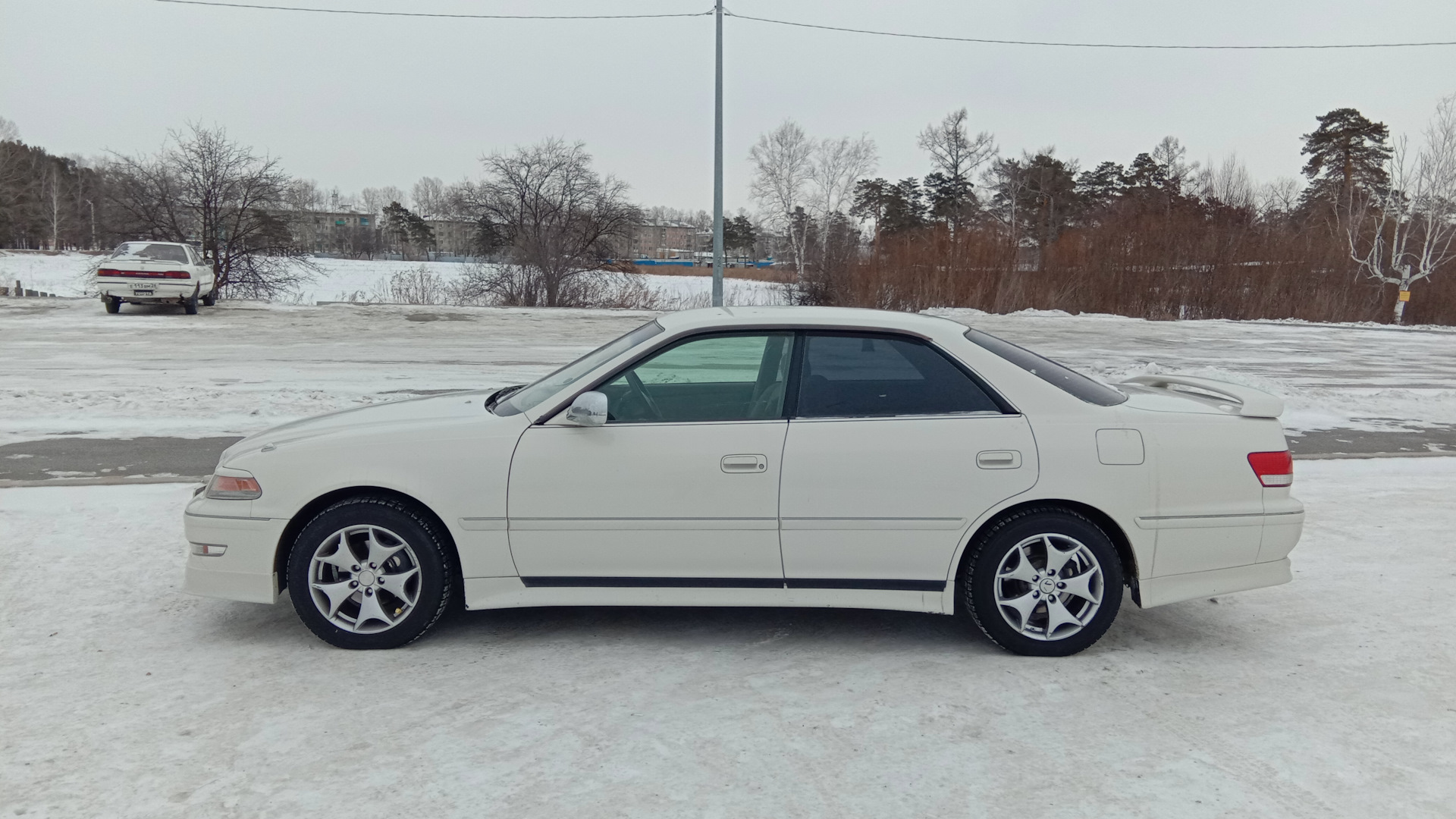 Toyota Mark II (100) 2.5 бензиновый 1998 | Белый Барс(Ак барс) на DRIVE2