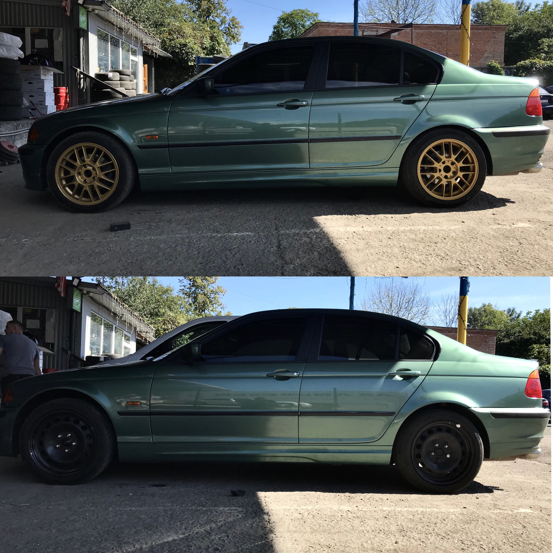 Штампы R17 на зиму — BMW 3 series (E46), 2,6 л, 1999 года | колёсные ...