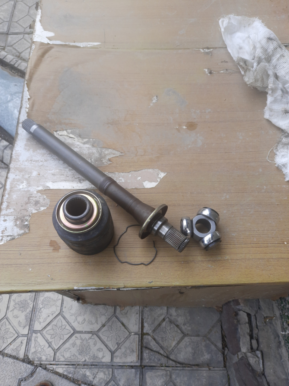 Вибрация при разгоне, правый привод. — Hyundai Santa Fe (2G), 2,7 л ...