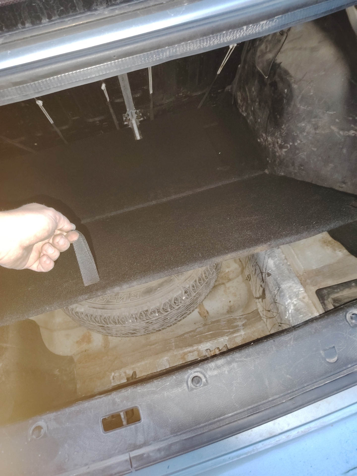 Пол в багажник — Chevrolet Lanos, 1,5 л, 2008 года | аксессуары | DRIVE2