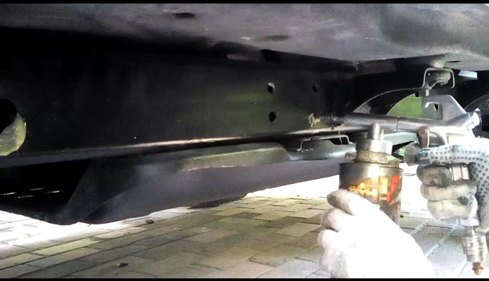 Как обработать раму из нутри. — Jeep Wrangler (TJ), 2,5 л, 1997 года ...