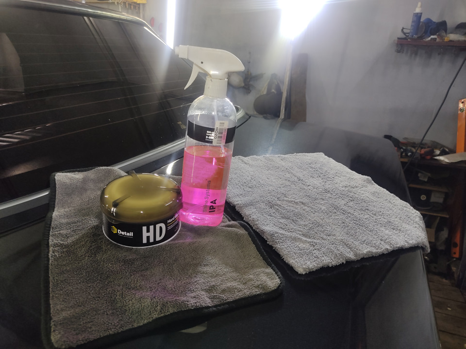 Нанесение твердого воска HARD WAX от detail — Ford Taunus TC2, 2 л ...