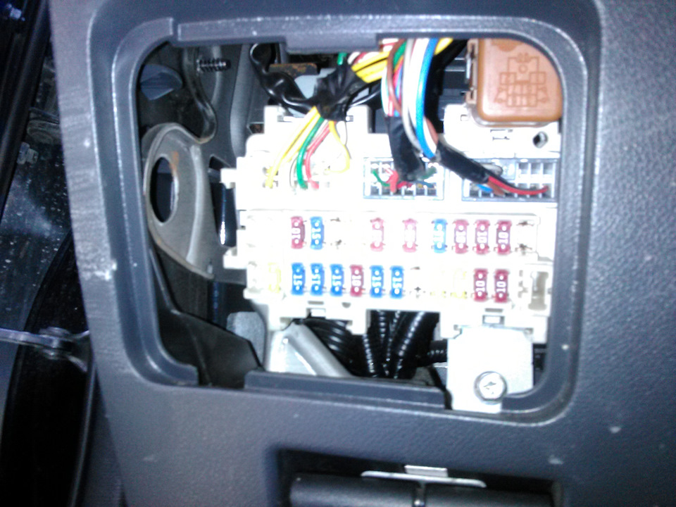 Где находится предохранитель габаритов рено колеос Где разъём OBD II? - Renault Koleos (1G), 2,5 л, 2008 года электроника DRIVE2