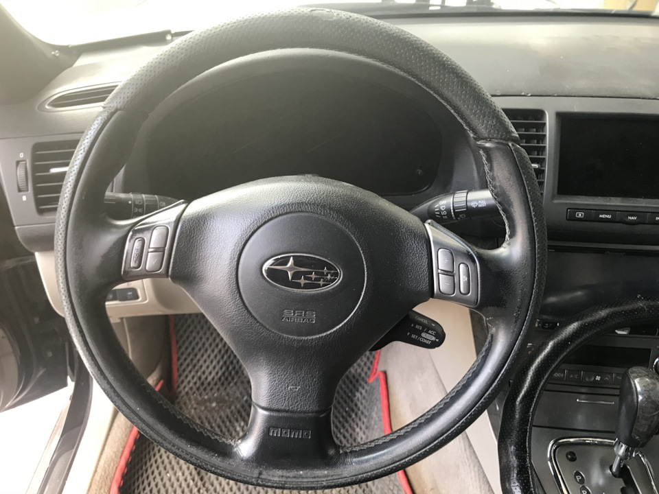 It's DAMD style руль на Legacy BLE дорест! — Subaru Legacy (BL/BP), 3 л ...