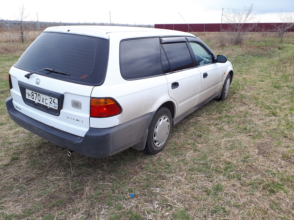 Установка брызговиков и ветровиков — Honda Partner (1G), 1,5 л, 1997 ...