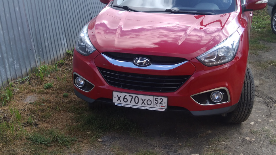 Замена стойки стабилизатора — Hyundai ix35, 2 л, 2013 года | расходники ...