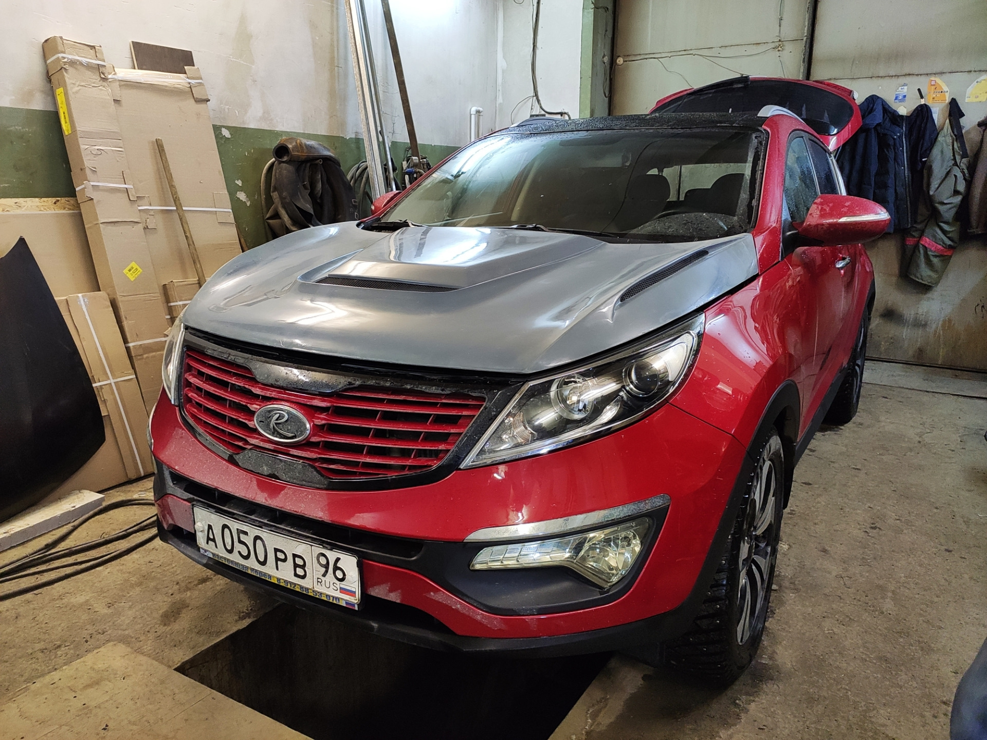 Sportage 3 капот