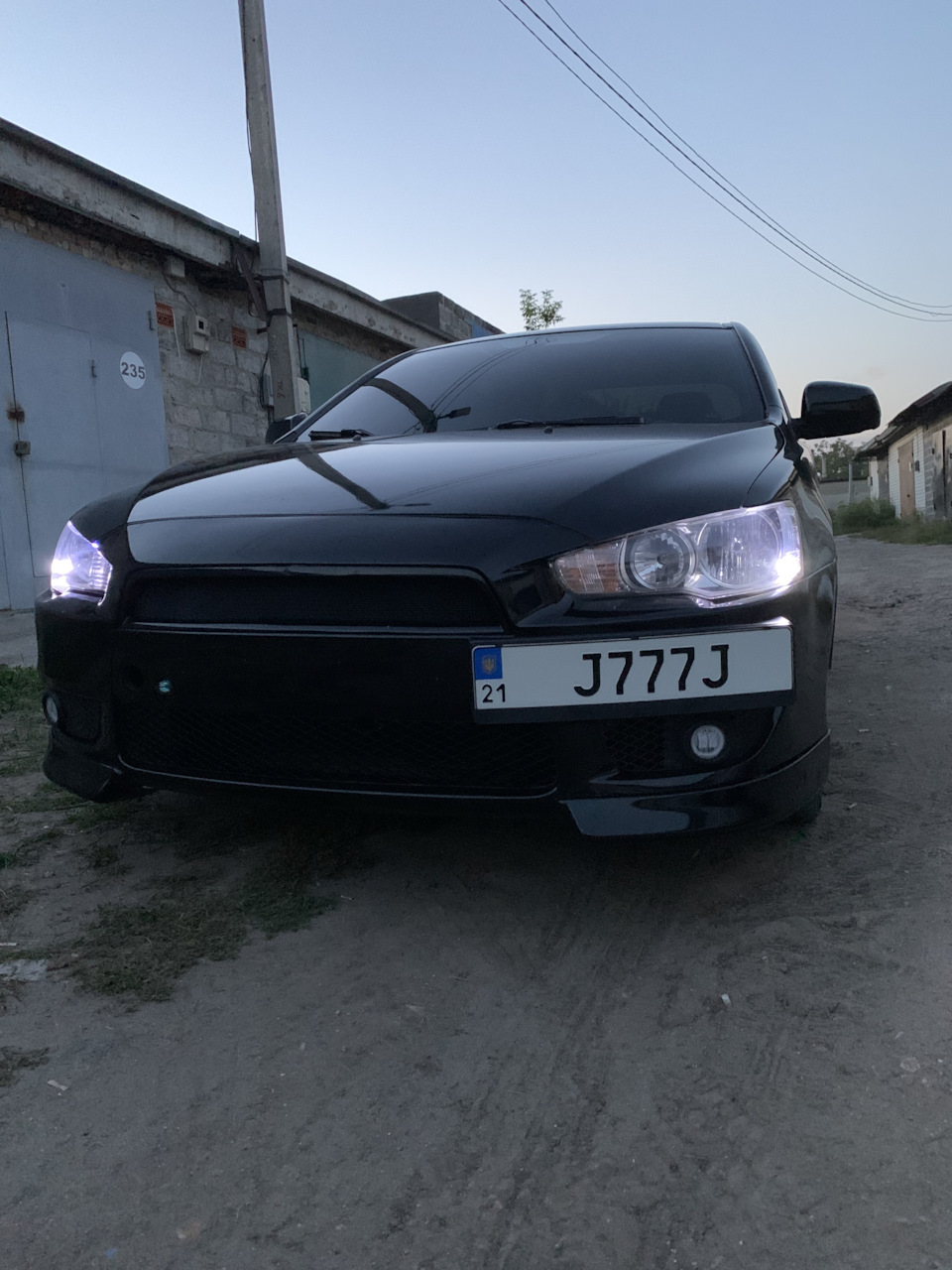 Боковая рамка номера ) так же / снял свои номера с бмв — Mitsubishi Lancer  Sportback, 2 л, 2008 года | аксессуары | DRIVE2