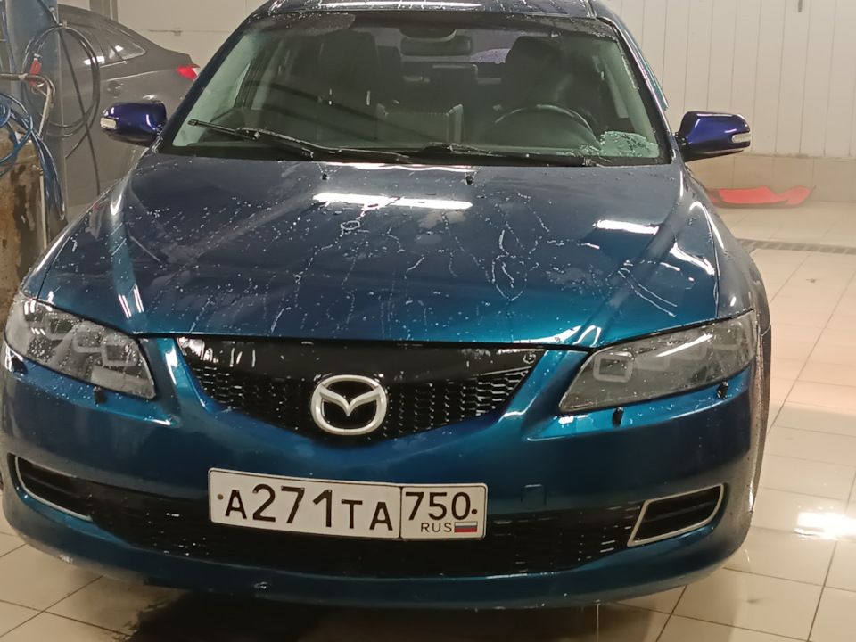 Решетка от спорт рестайлинг — Mazda 6 (1G) GG, 2 л, 2006 года ...