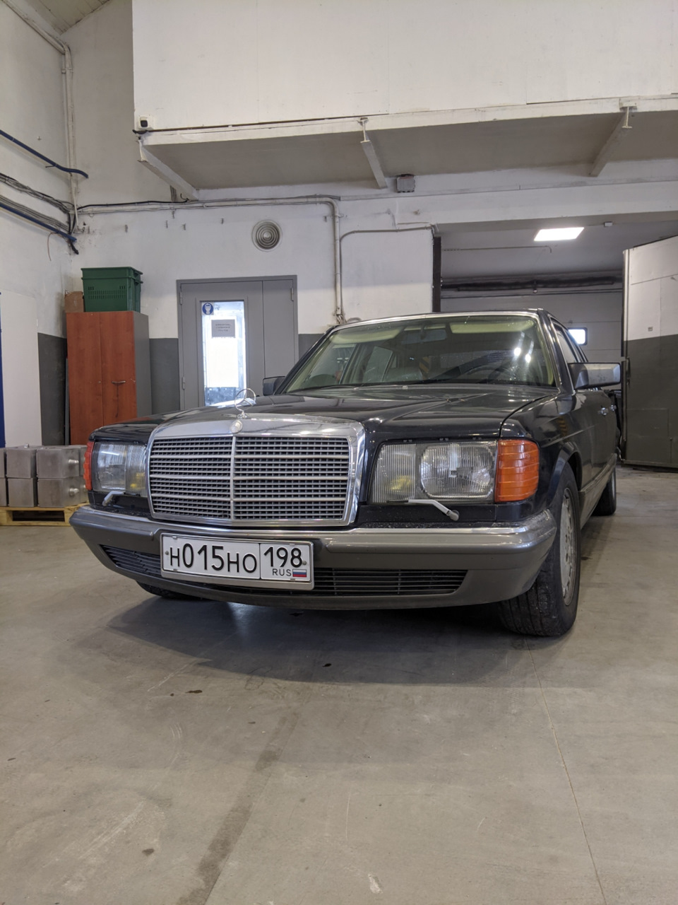 Дворники фар — Mercedes-Benz S-Class (W126), 5 л, 1984 года ...