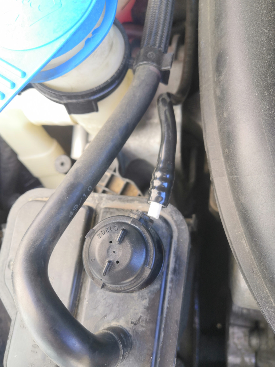 Трубка адсорбера — Volkswagen Jetta VI, 1,4 л, 2011 года | своими ...