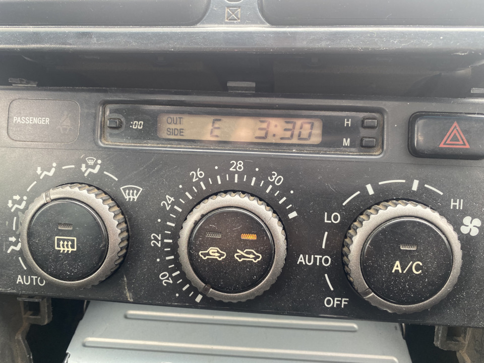 замена климат-контроля — Toyota Altezza, 2 л., 1998 года | своими ...