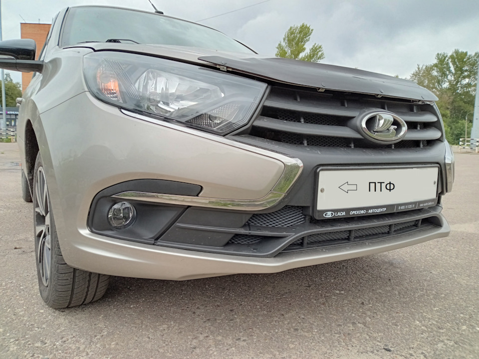 ПТФ по взрослому — Lada Гранта (2G) FL, 1,6 л, 2020 года | электроника ...