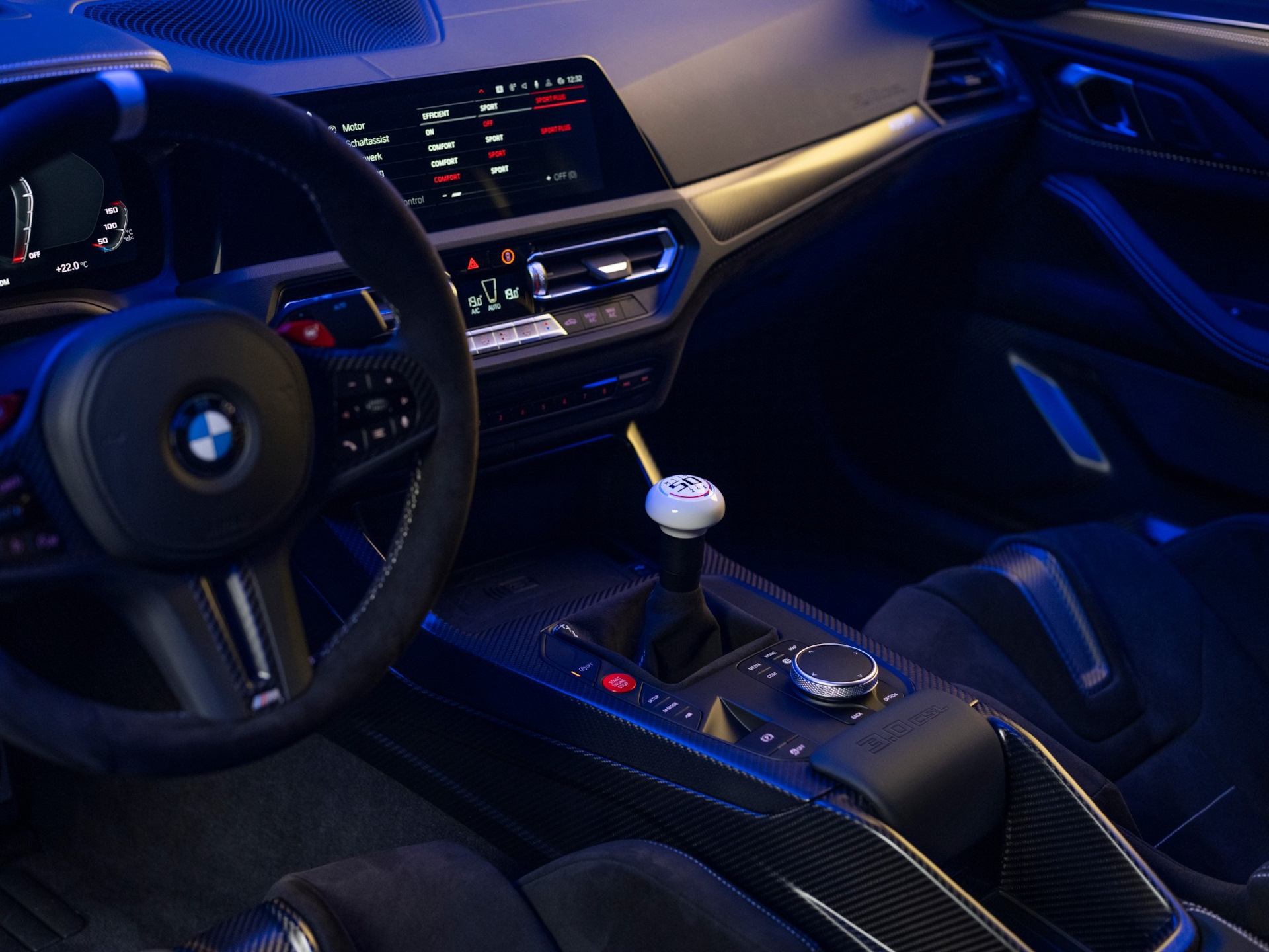 BMW 328 hommage Cockpit