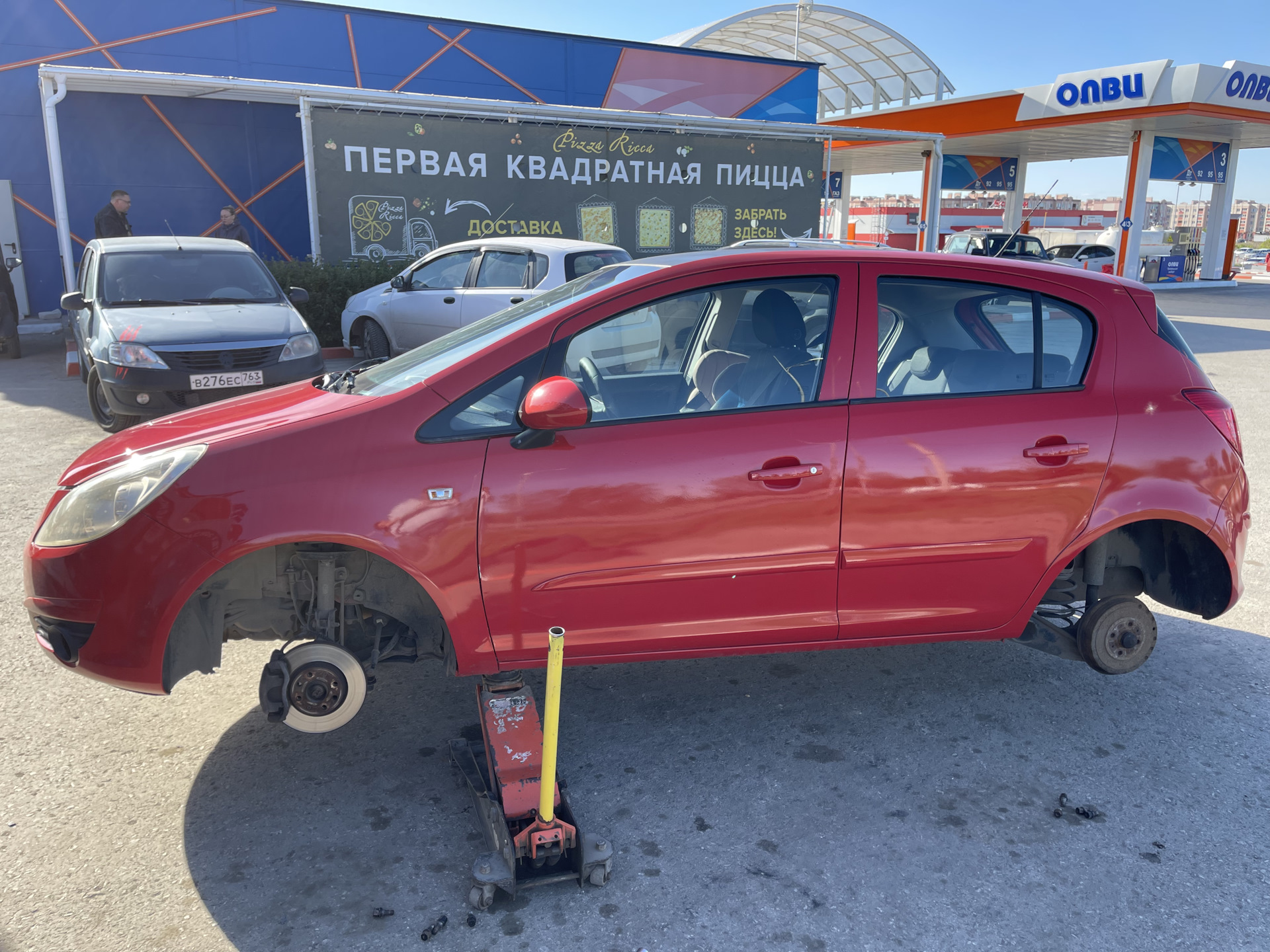Летние колеса — Opel Corsa D, 1,4 л, 2007 года | шины | DRIVE2
